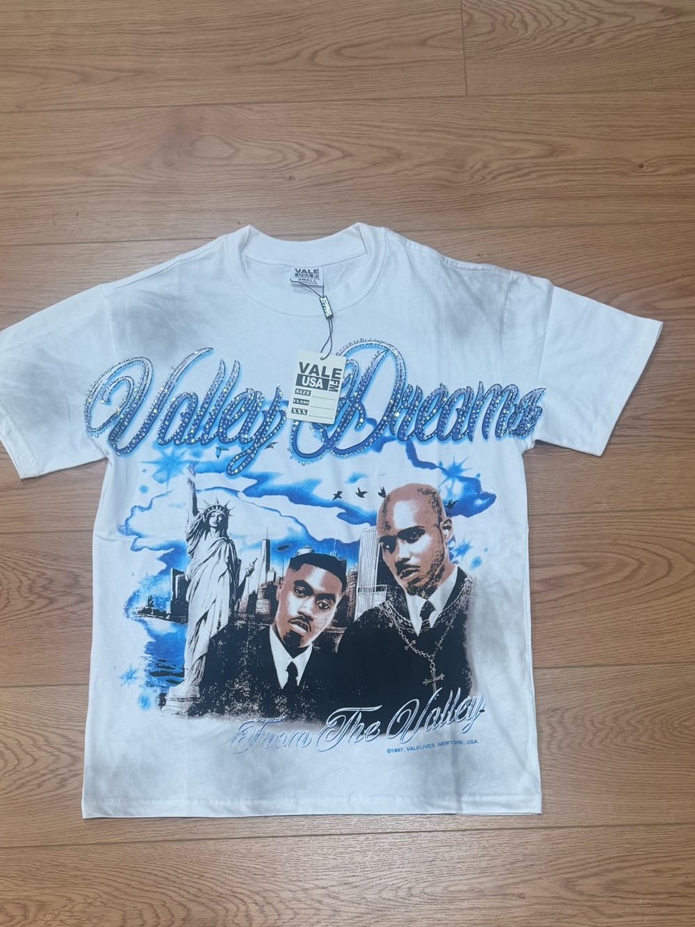 White 'Valley of Dreams' Graphic Tee - Picture 2 of 7